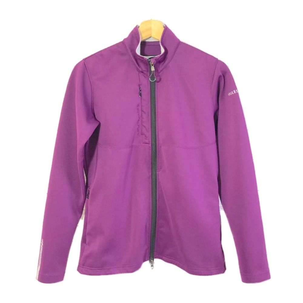 Sun Mountain Zip-Up Thermal Jacket Long Sleeves Purple Sz S